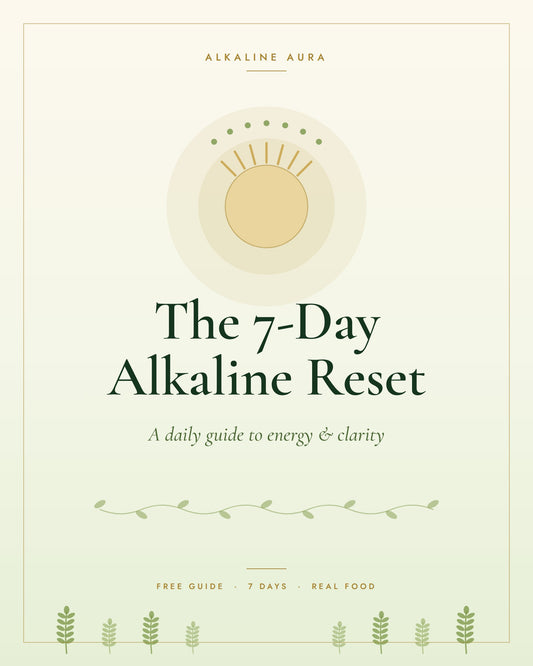 The 7-Day Alkaline Reset guide cover